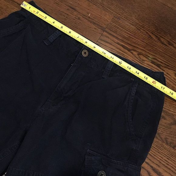 AMERICAN EAGLE Navy Blue Mens Cargo Shorts 33 - Picture 4 of 10